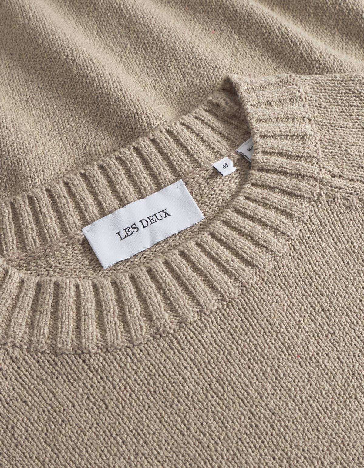 Brad Roundneck Knit - Dark Sand
