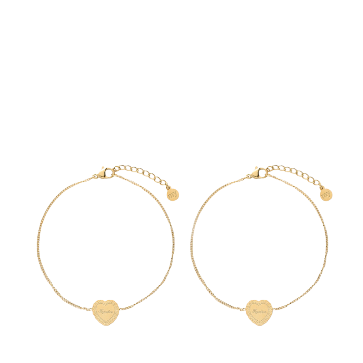 Bracelet Set Forever Together - Gold