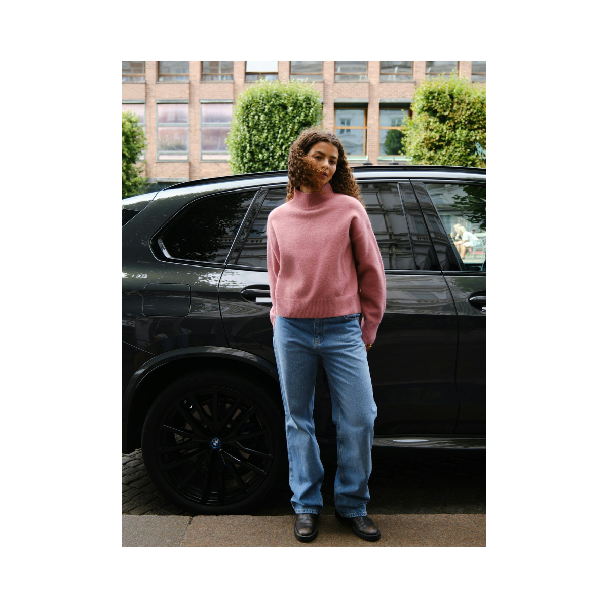 Paulina Knit Blouse - Rose