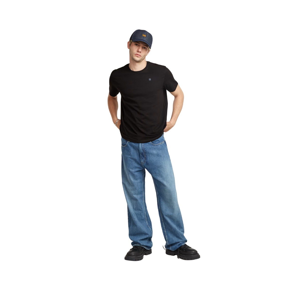 Base Tee - Dark Black