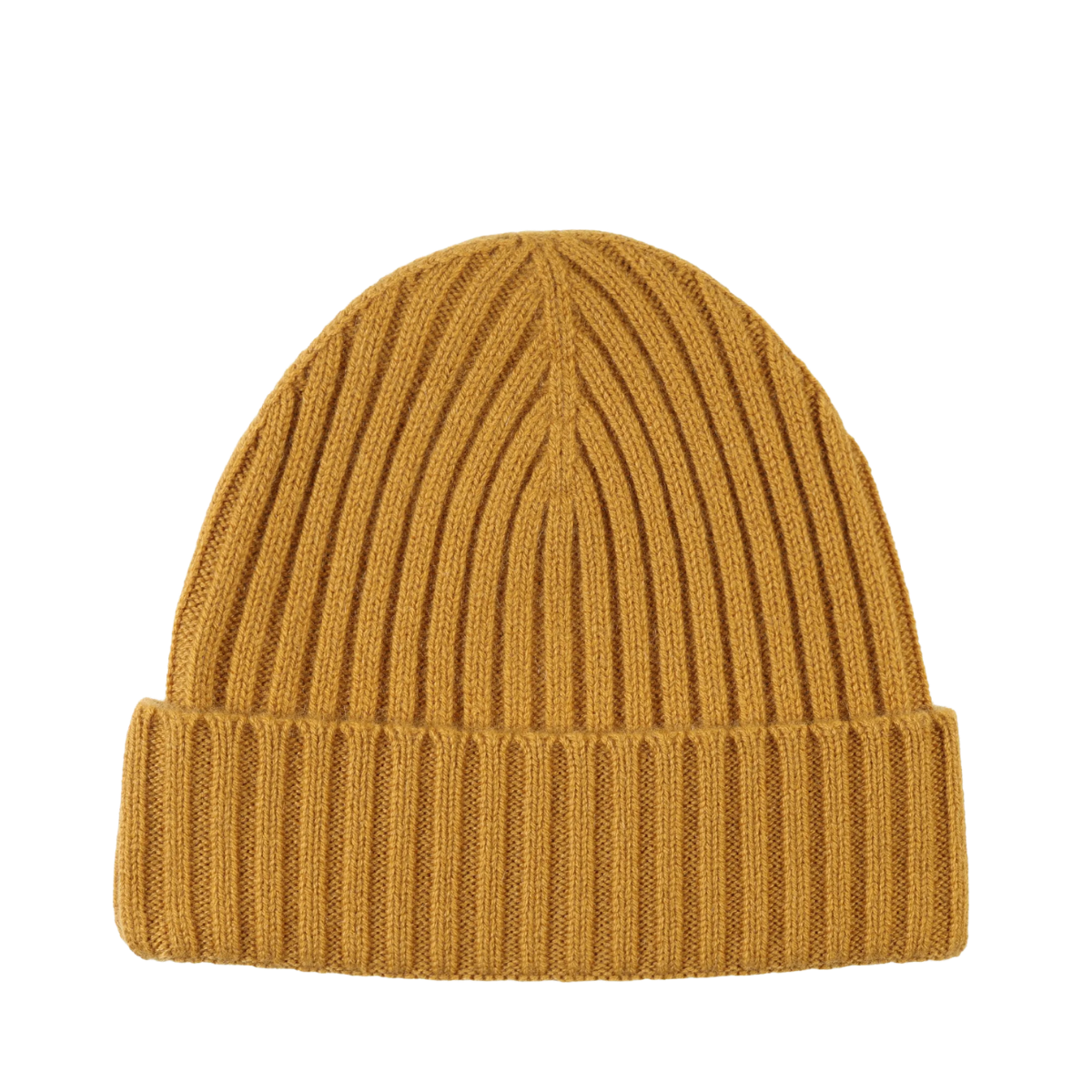 Knitted Beanie - Mustard