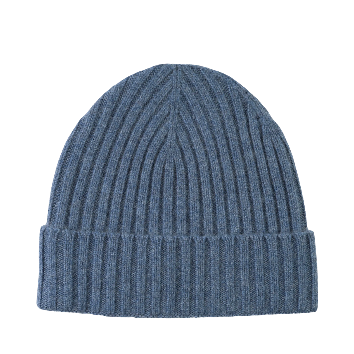 Knitted Beanie - Sky Blue Melange