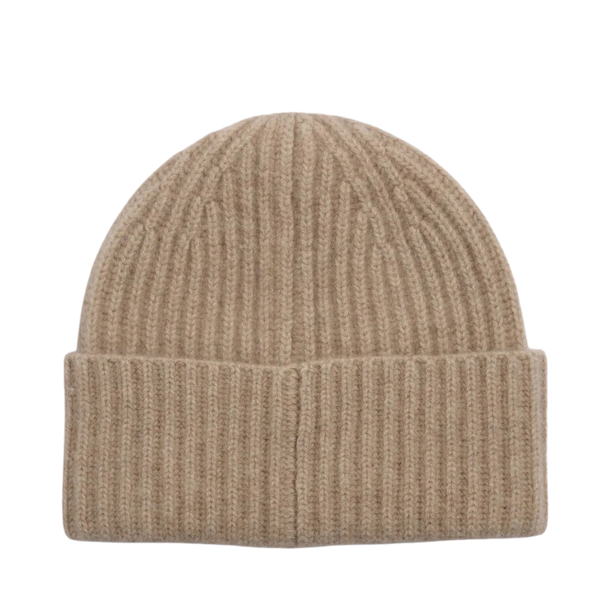Alba Cashmere Beanie - Dark Beige