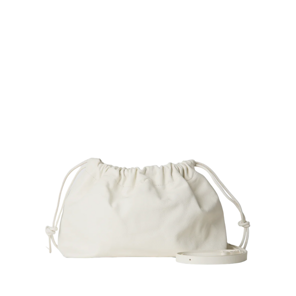 Smooth Leather Bag - 1039 Vaporous White