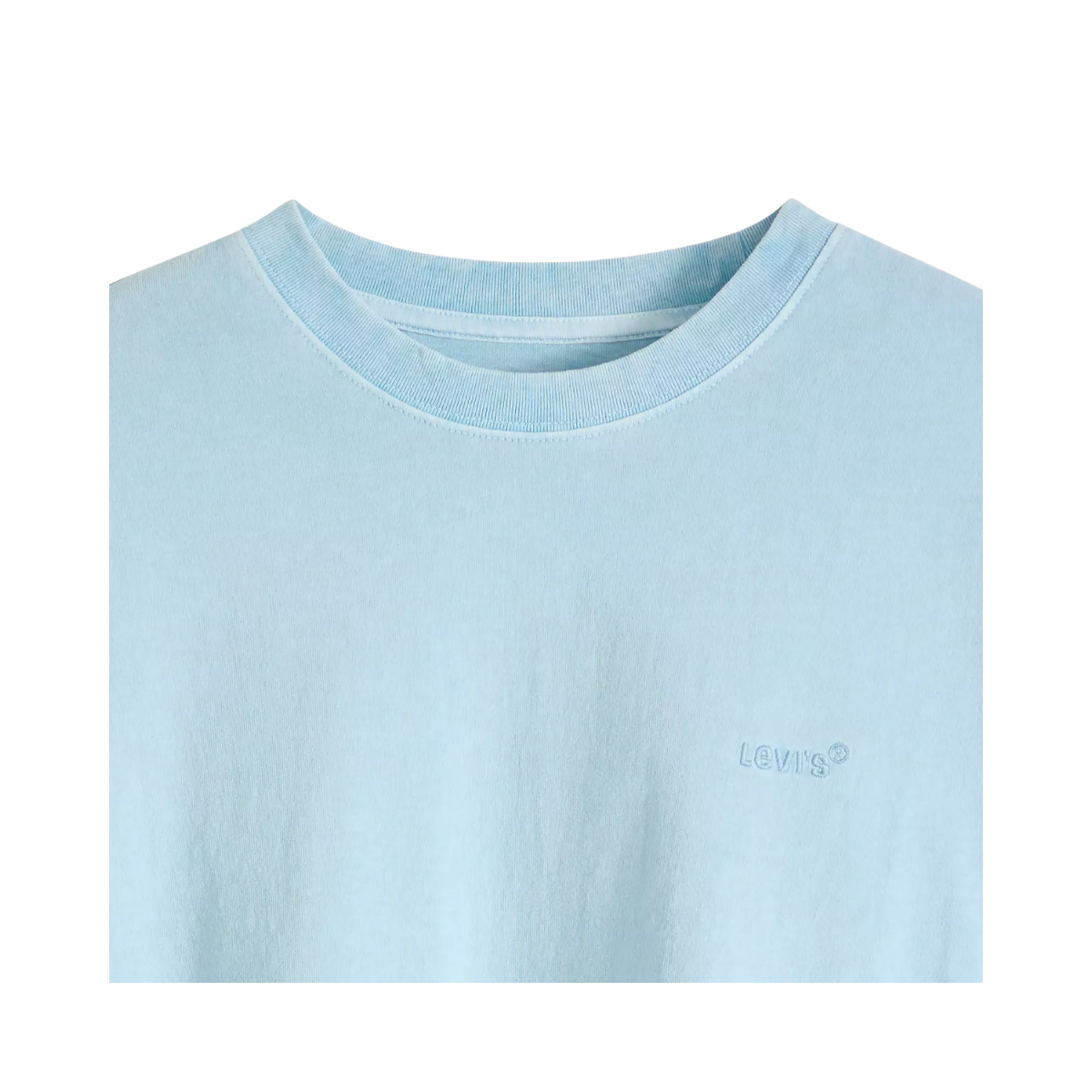 Red Tab Vintage Tee - Garment Dye Forget-me-not