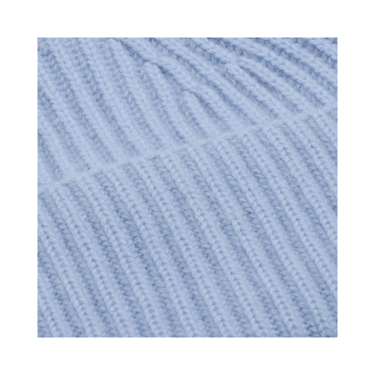 Alba Cashmere Beanie - Light Blue