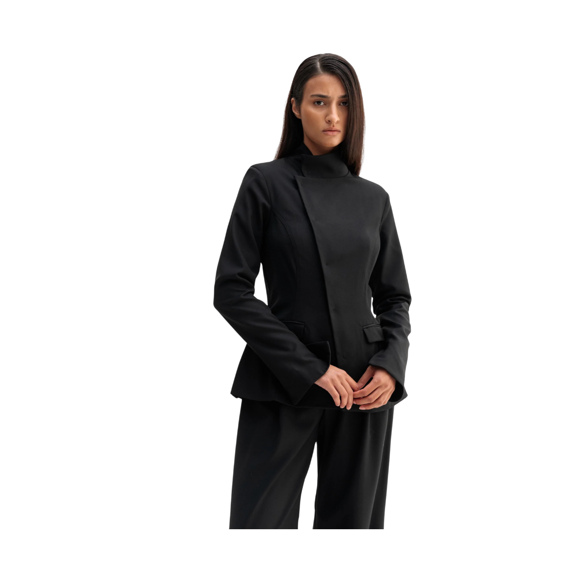 Daya Wool Blazer - 09 Black