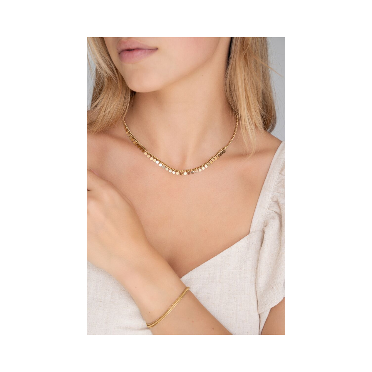 Necklace Little Coins - 1200 Gold