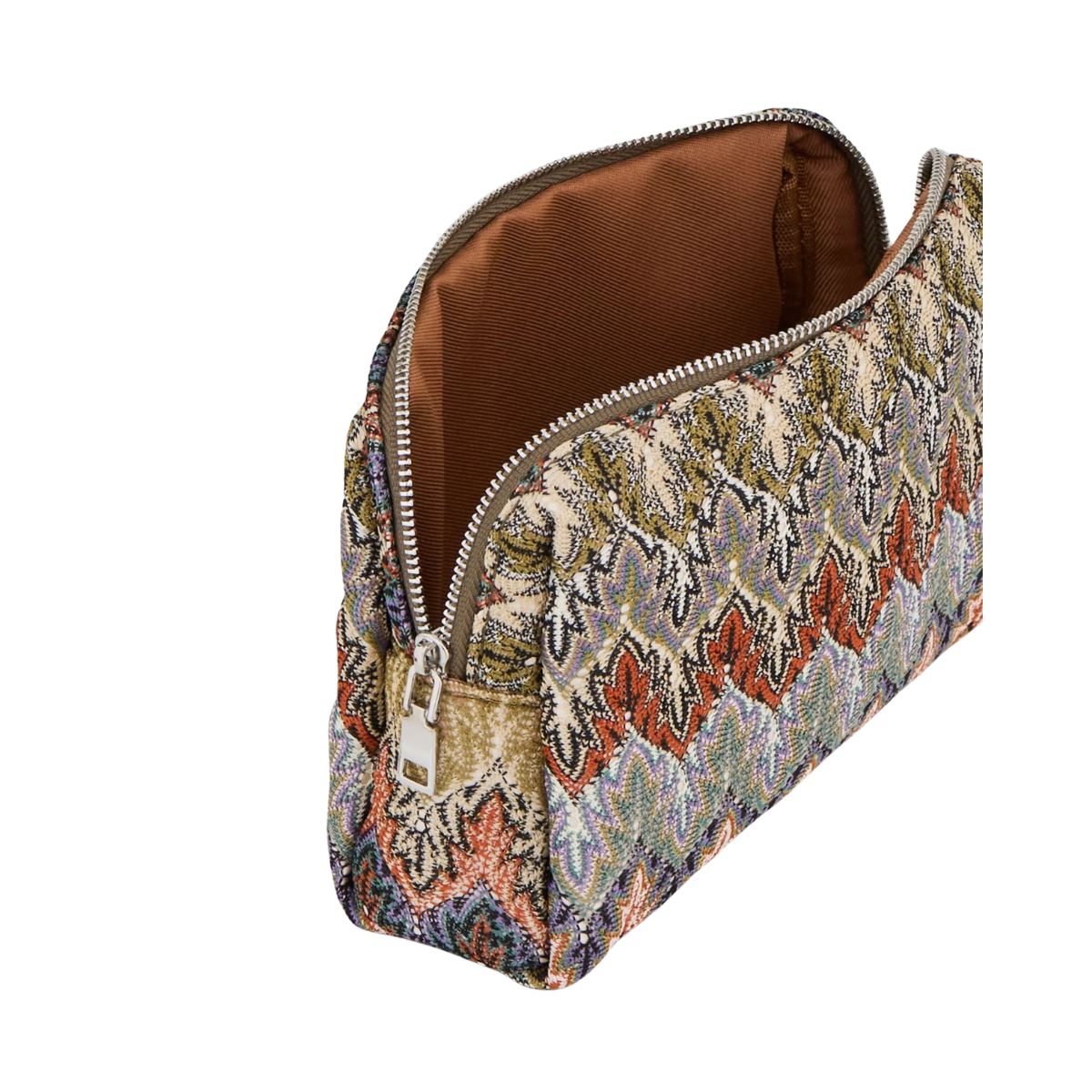 Pala Pouch Bag - Purple/Green