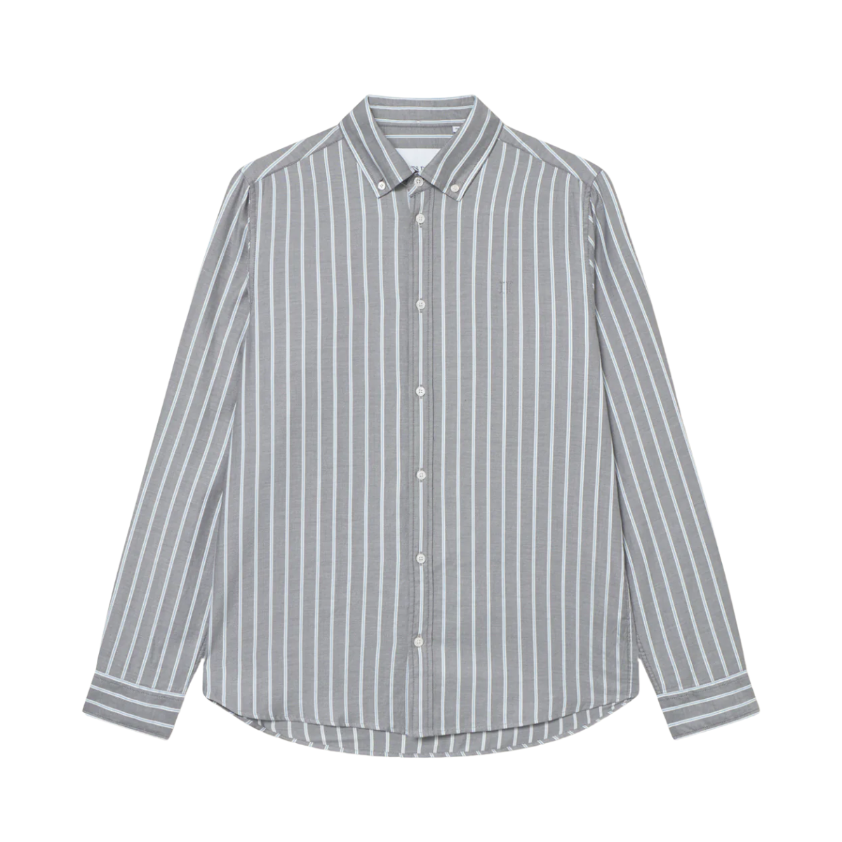 Konrad Herringbone Shirt - Asphalt