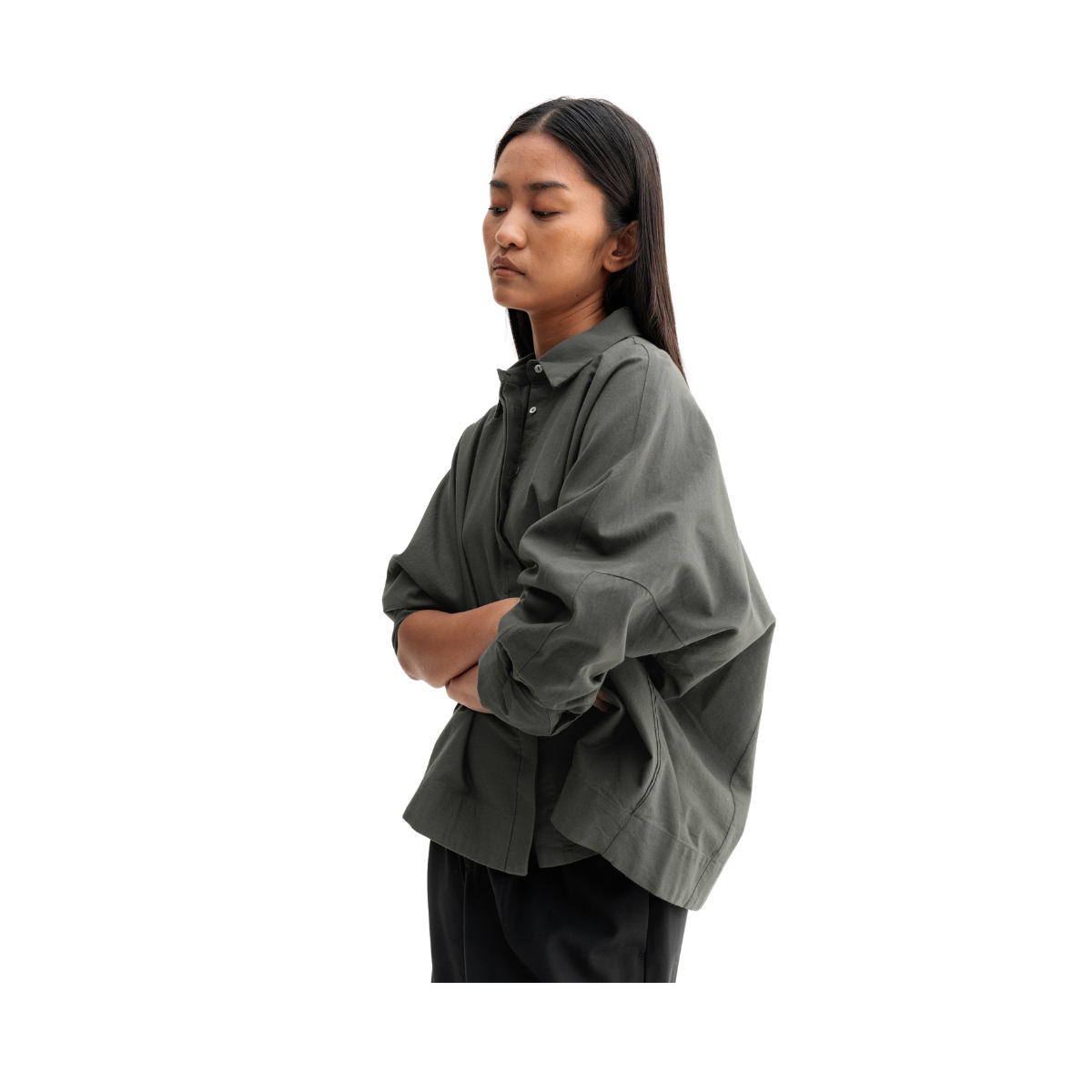 Gigi Oxford Shirt - Wood