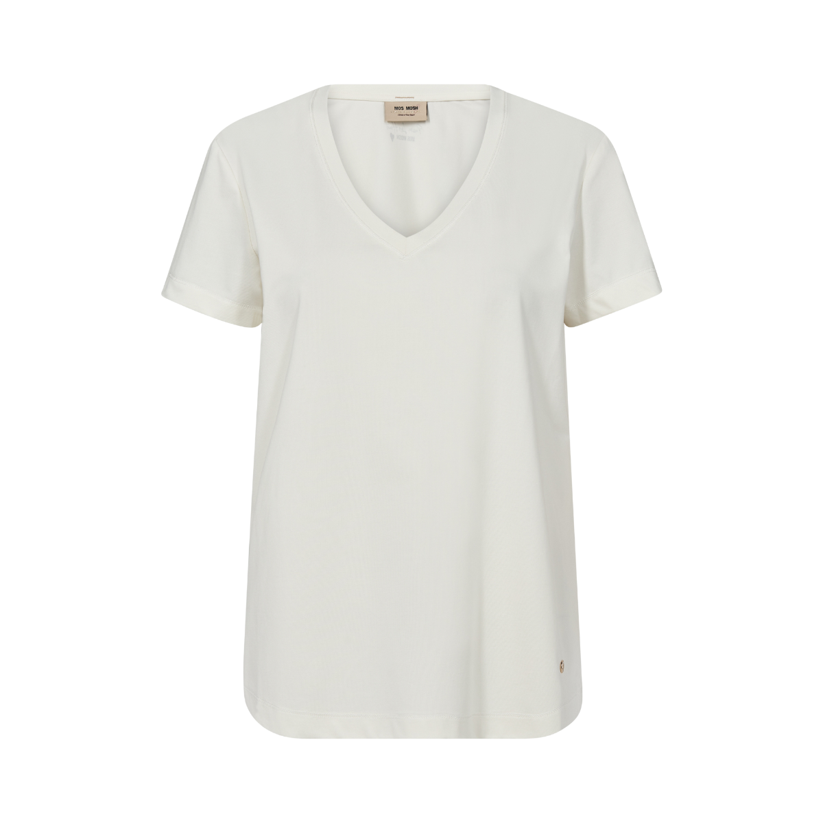 MMDala V-SS Basic Tee - Ecru