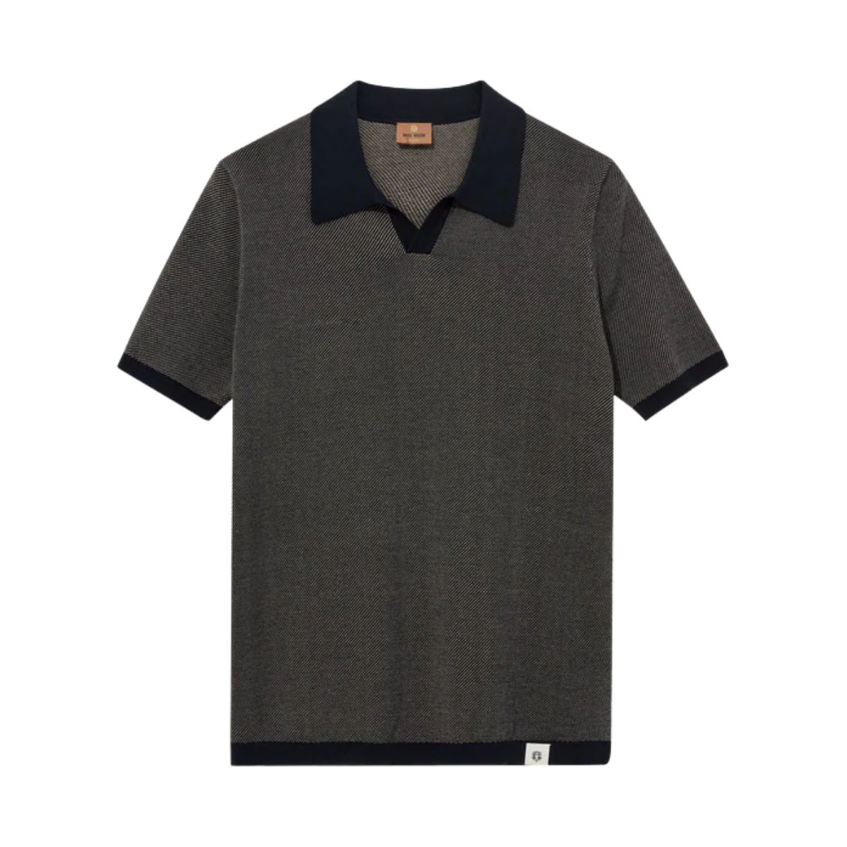 MMGRoma Batti Polo SS Knit - Navy