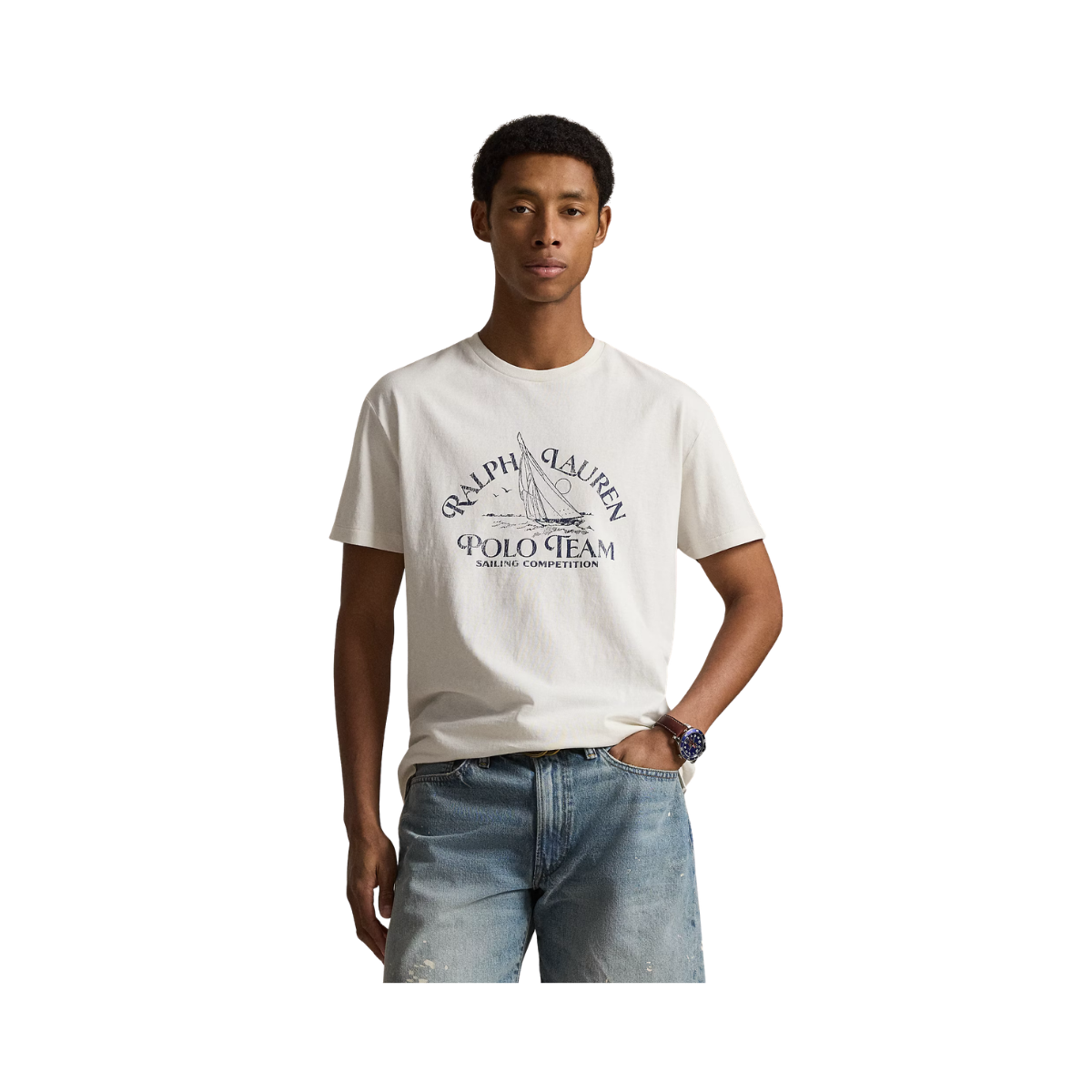 Knit T-Shirt - Deckwash White