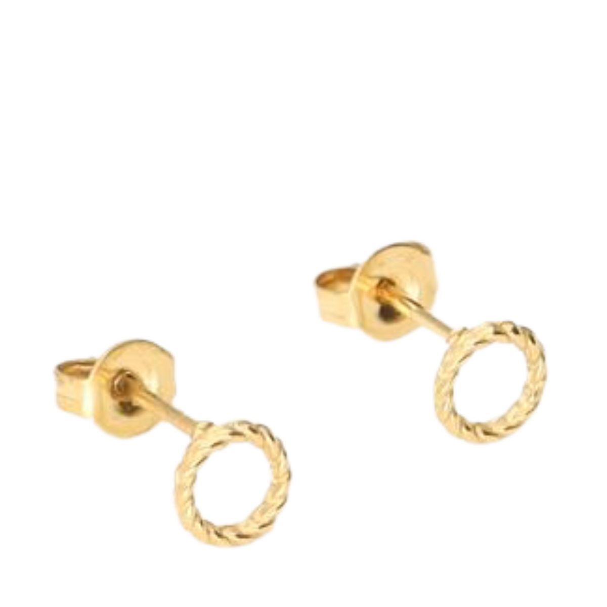 Ear studs round - Gold