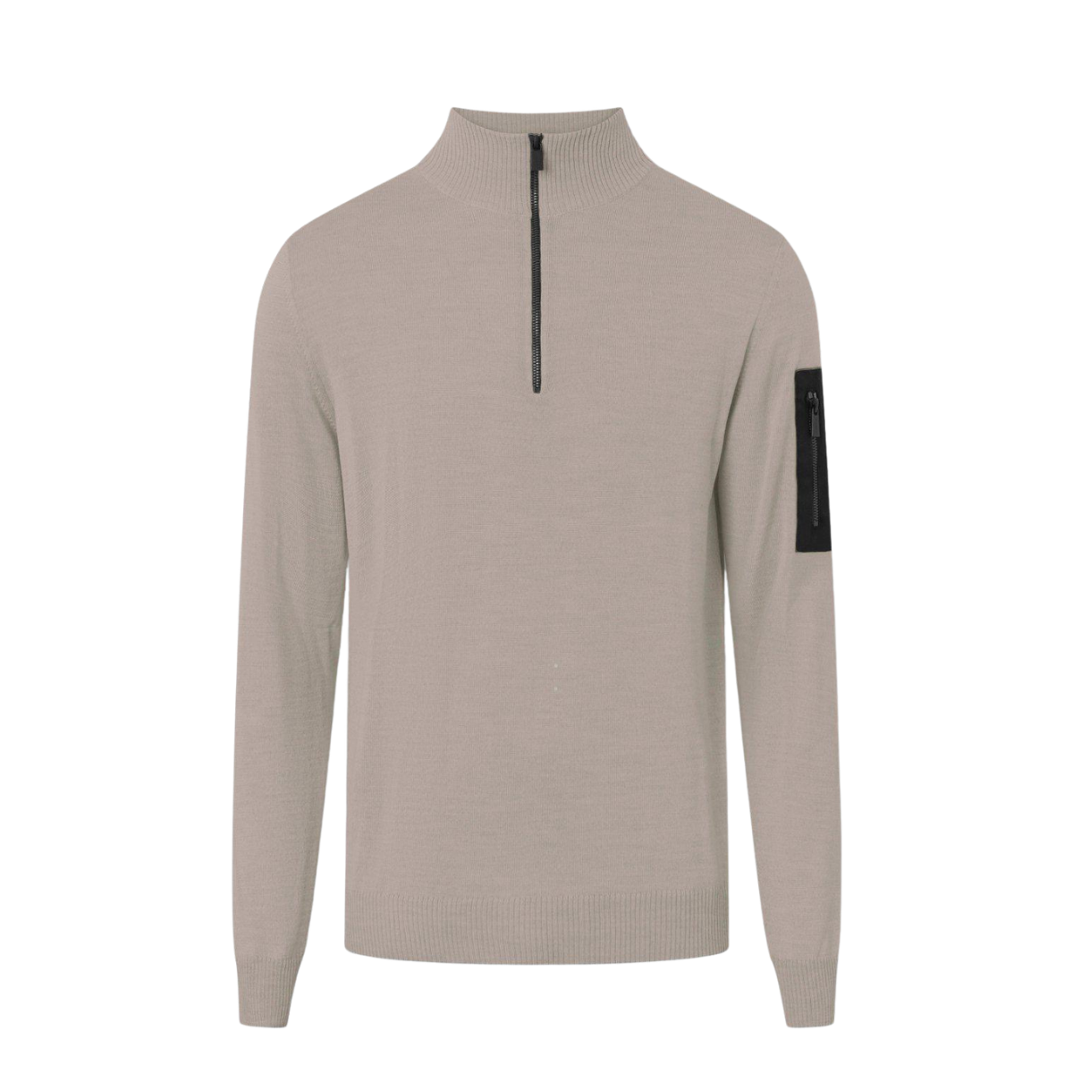 Lucca 1/2 Zip - Bambu