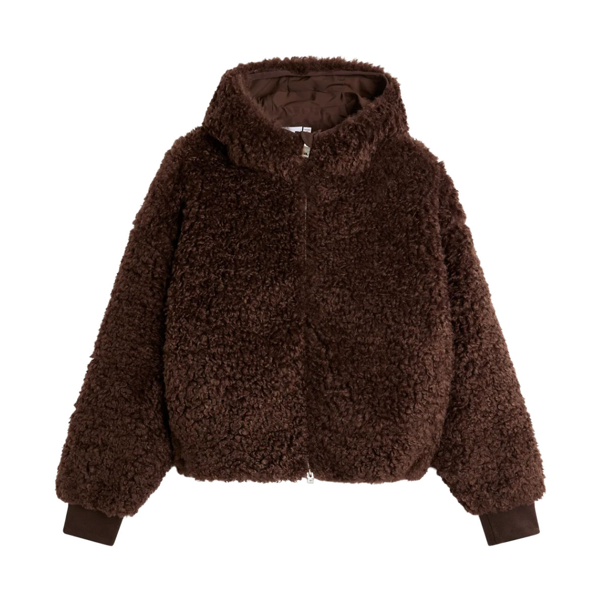 Elina Loop Knit Jacket - Seal Brown