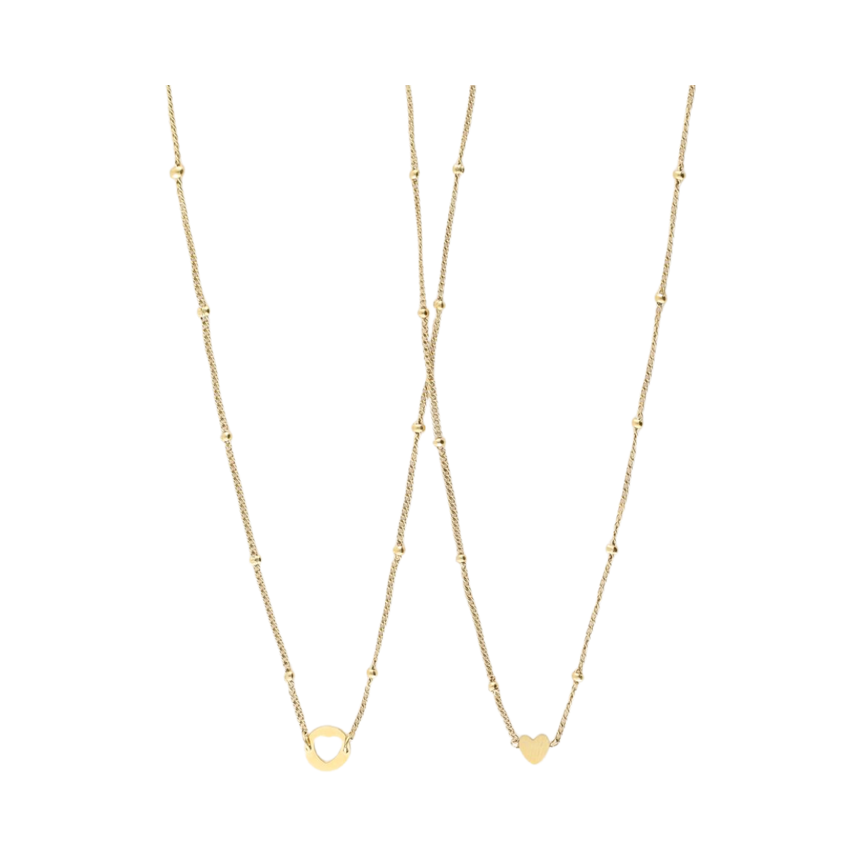 Necklace Mother Daughter - Gold