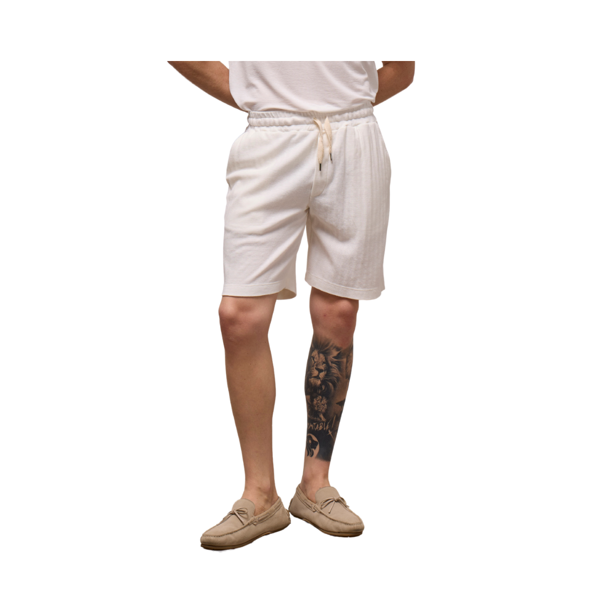 Shorts Costa Piatta - Panna