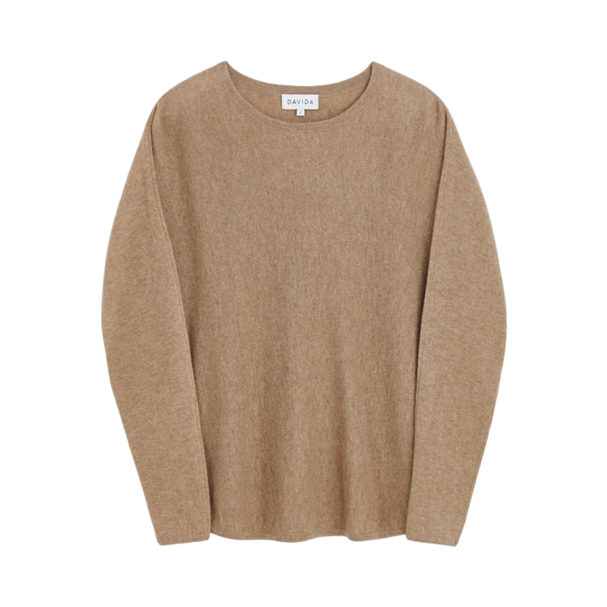 Curved Sweater - Mink