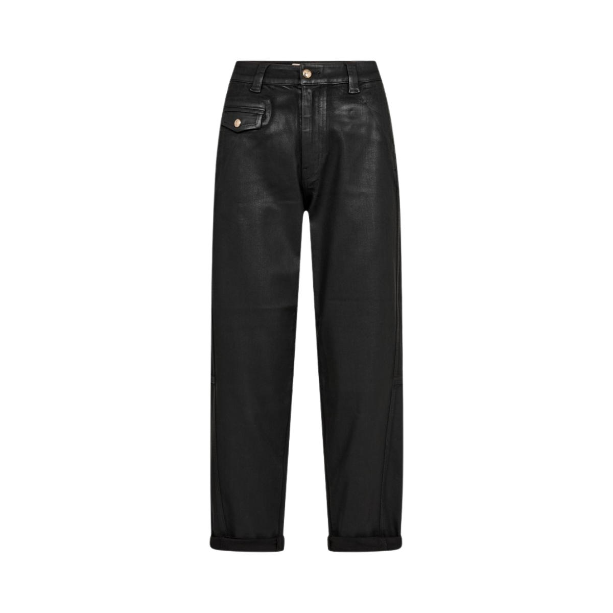 MMAymen Coated Pant - Black