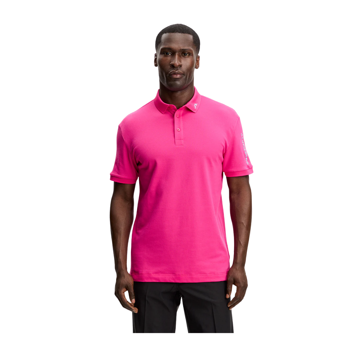 Tour Tech Pique Polo - Pink Yarrow