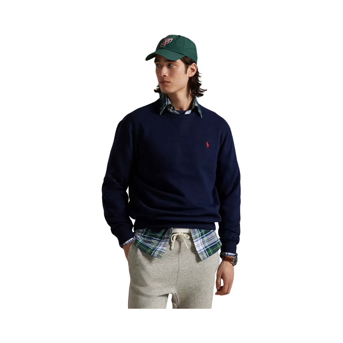 LS Fleece Sweater - Cruise Navy