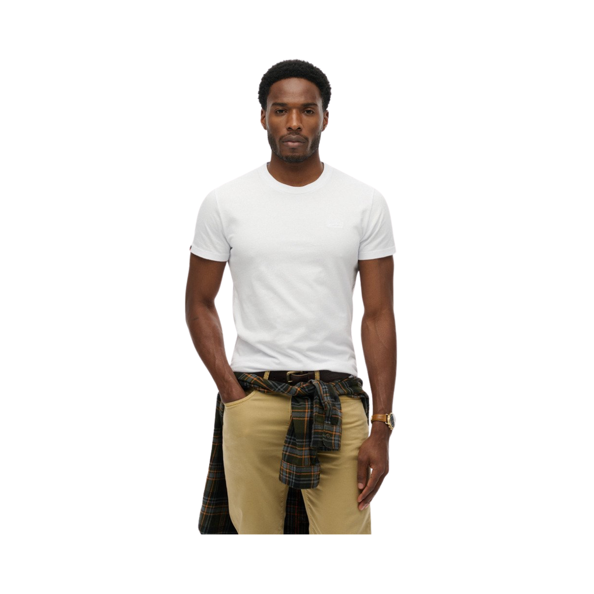 Essential Logo EMB Tee - Optic