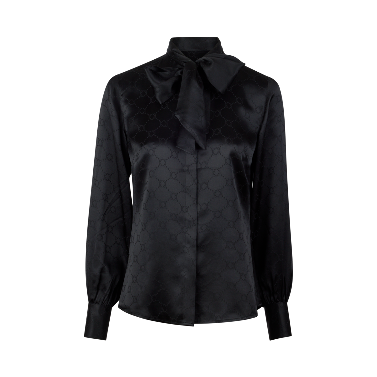 Selma Blouse - Black Pattern