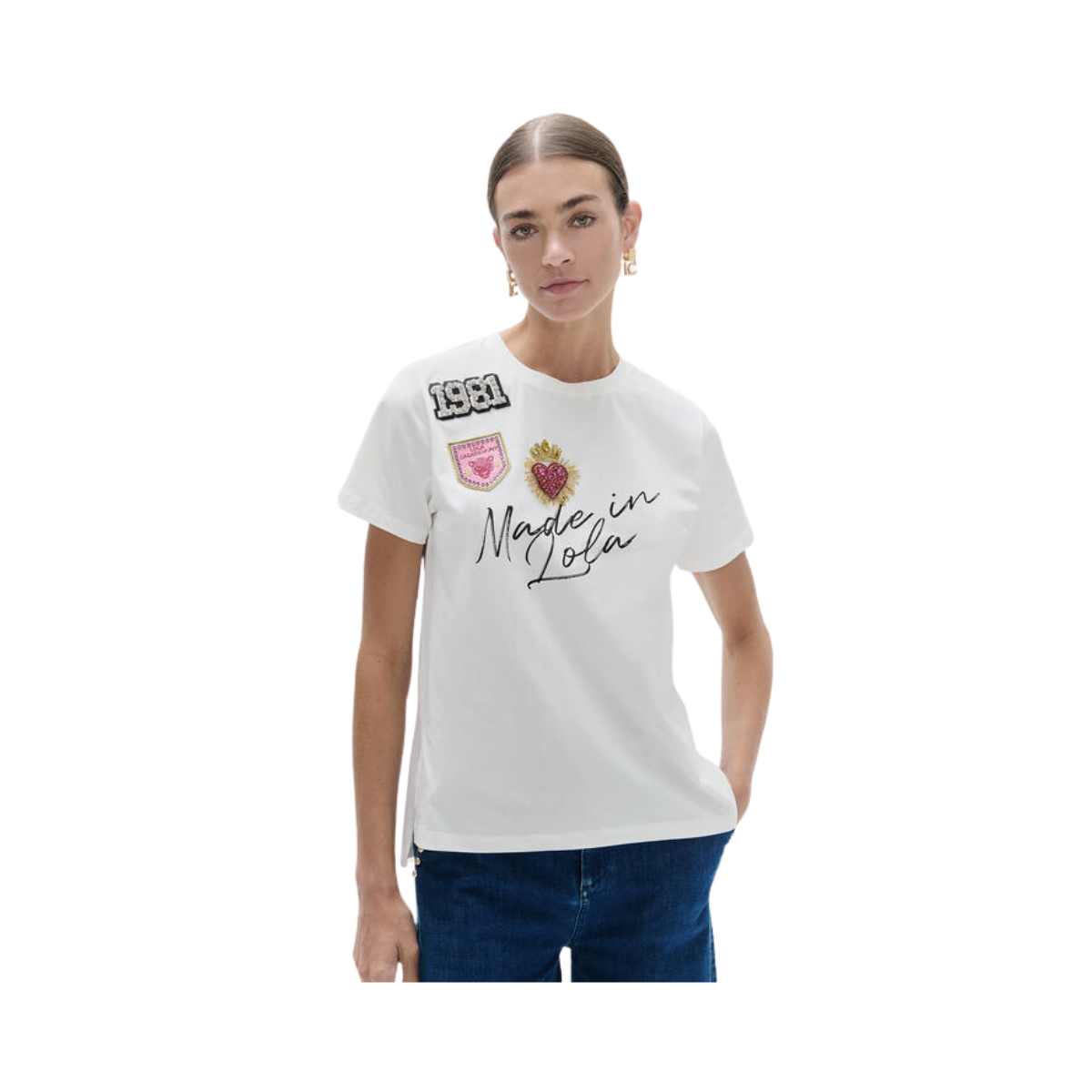 Crewneck T-Shirt - 00B White