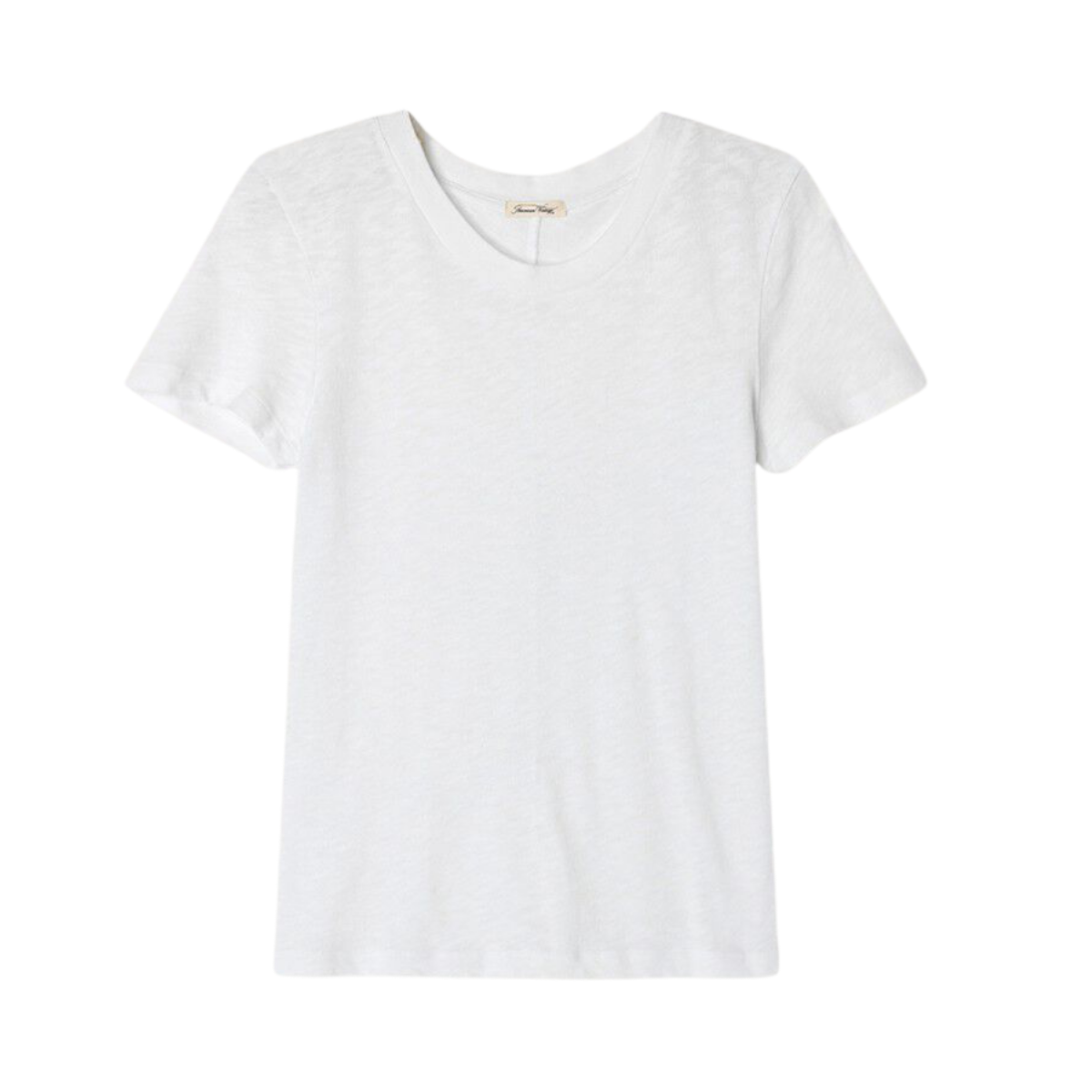 T-Shirt Ajuste Mc Col Rond - Blanc