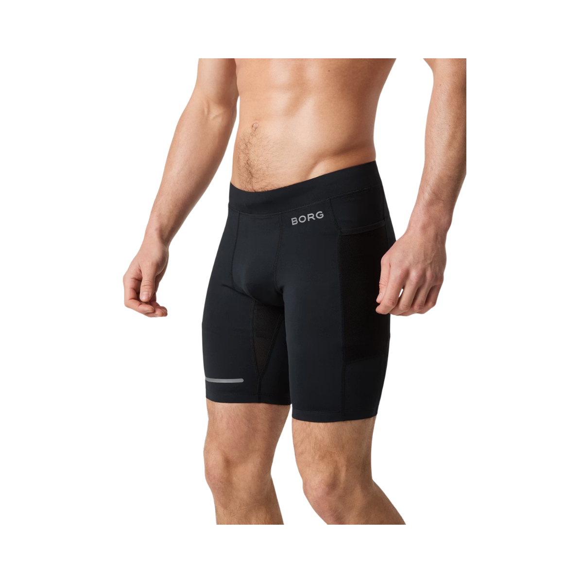 Borg Performance Short Tights - Black Beauty