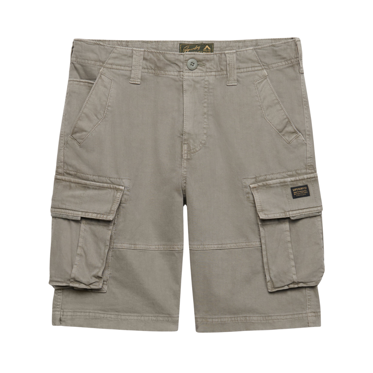 Core Cargo Shorts - Light Khaki Green