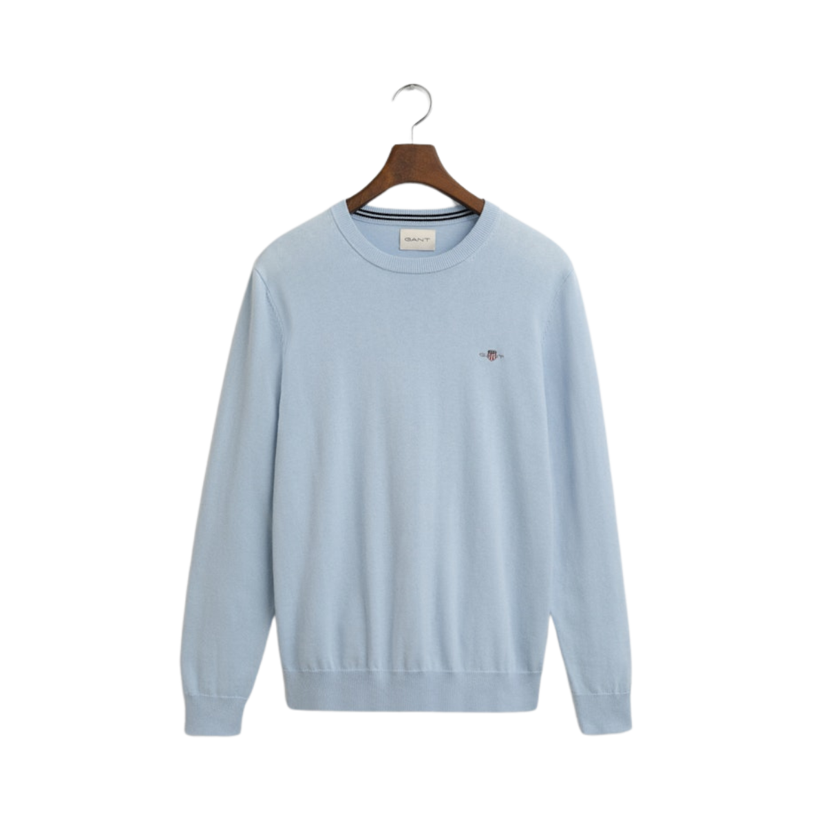 Classic Cotton C-Neck - Fresh Blue