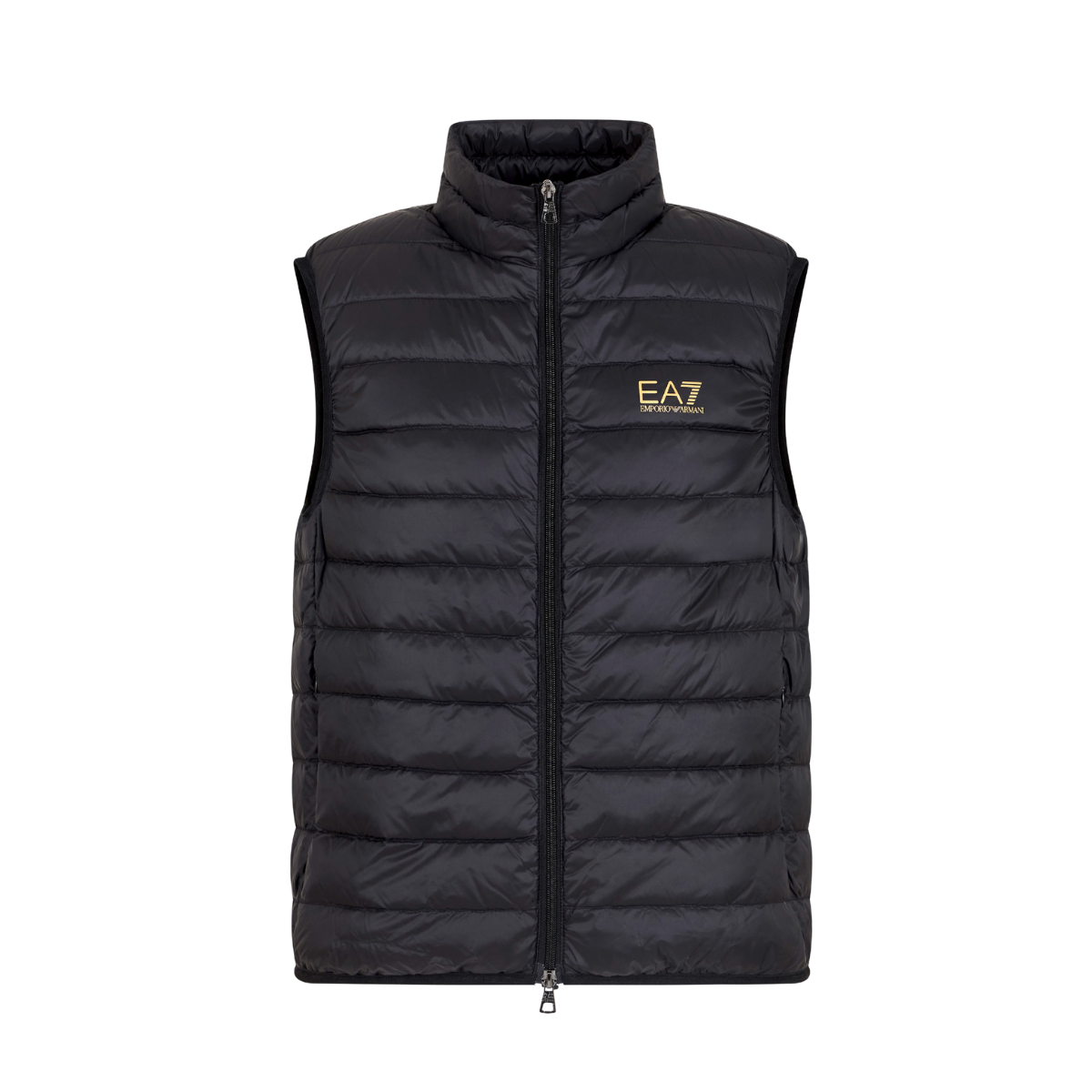 Train Core Down Waistcoat - Black