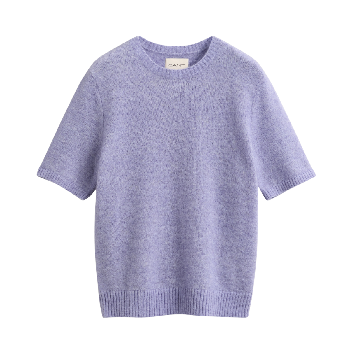 Alpaca Blend C-Neck SS - Misty Lavender