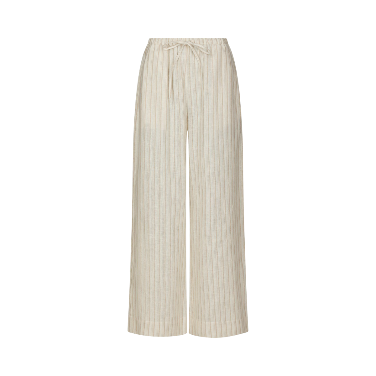 Heifa Linen Stripe Pants - Sand