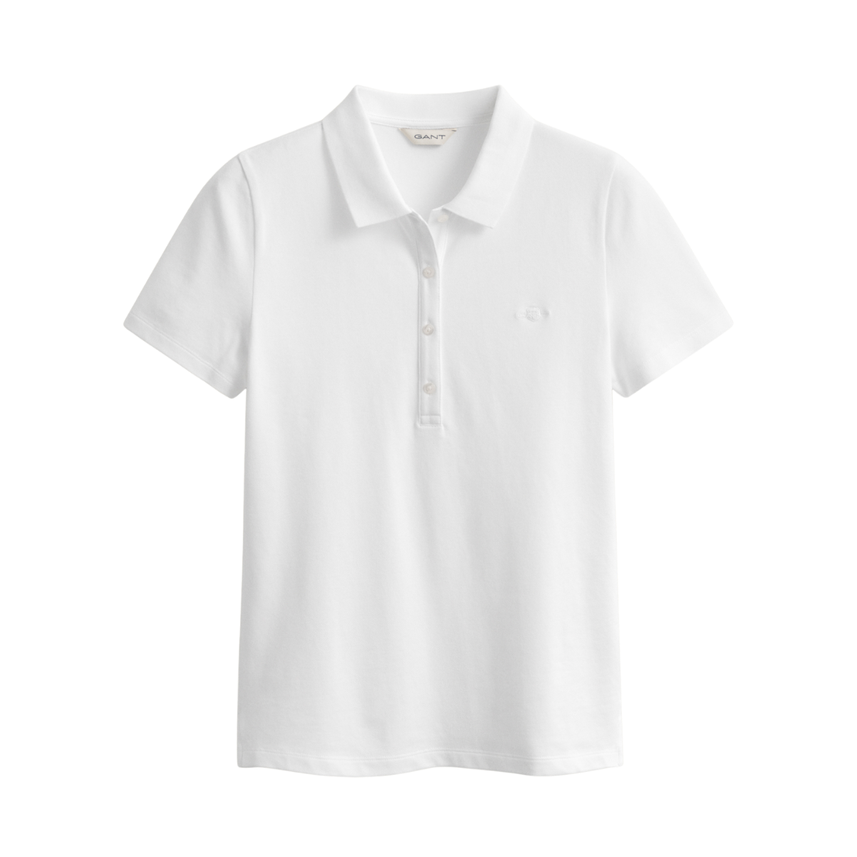 Slim Shield SS Pique Polo - 110 White