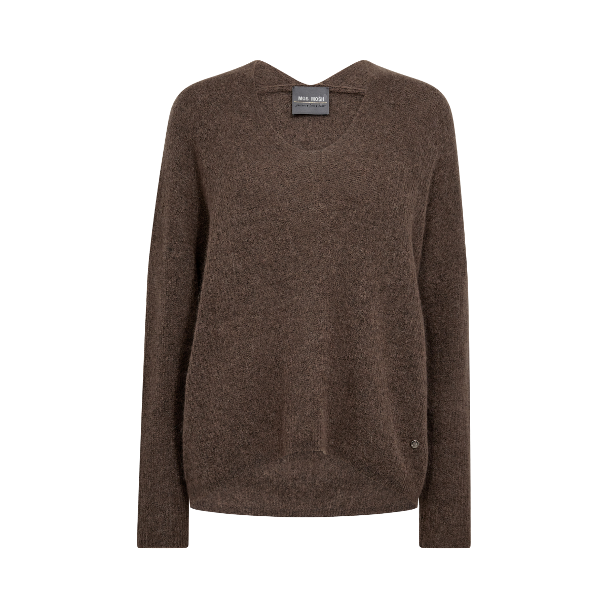 Thora V-Neck Knit - Falcon