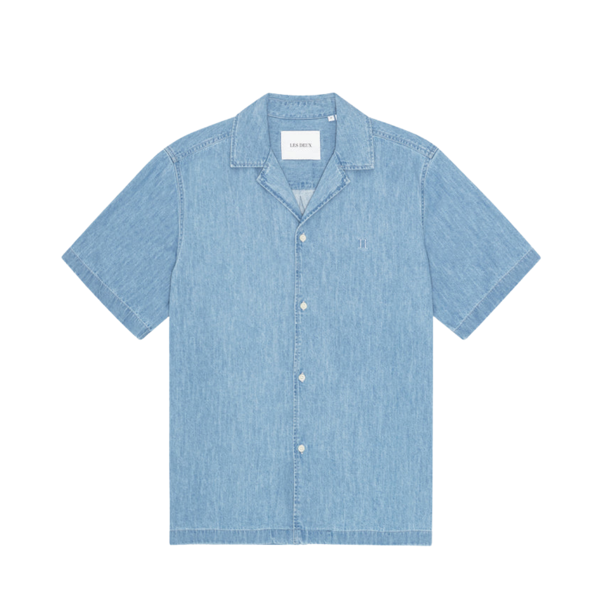Lesley Denim SS Shirt - Light Indigo Wash