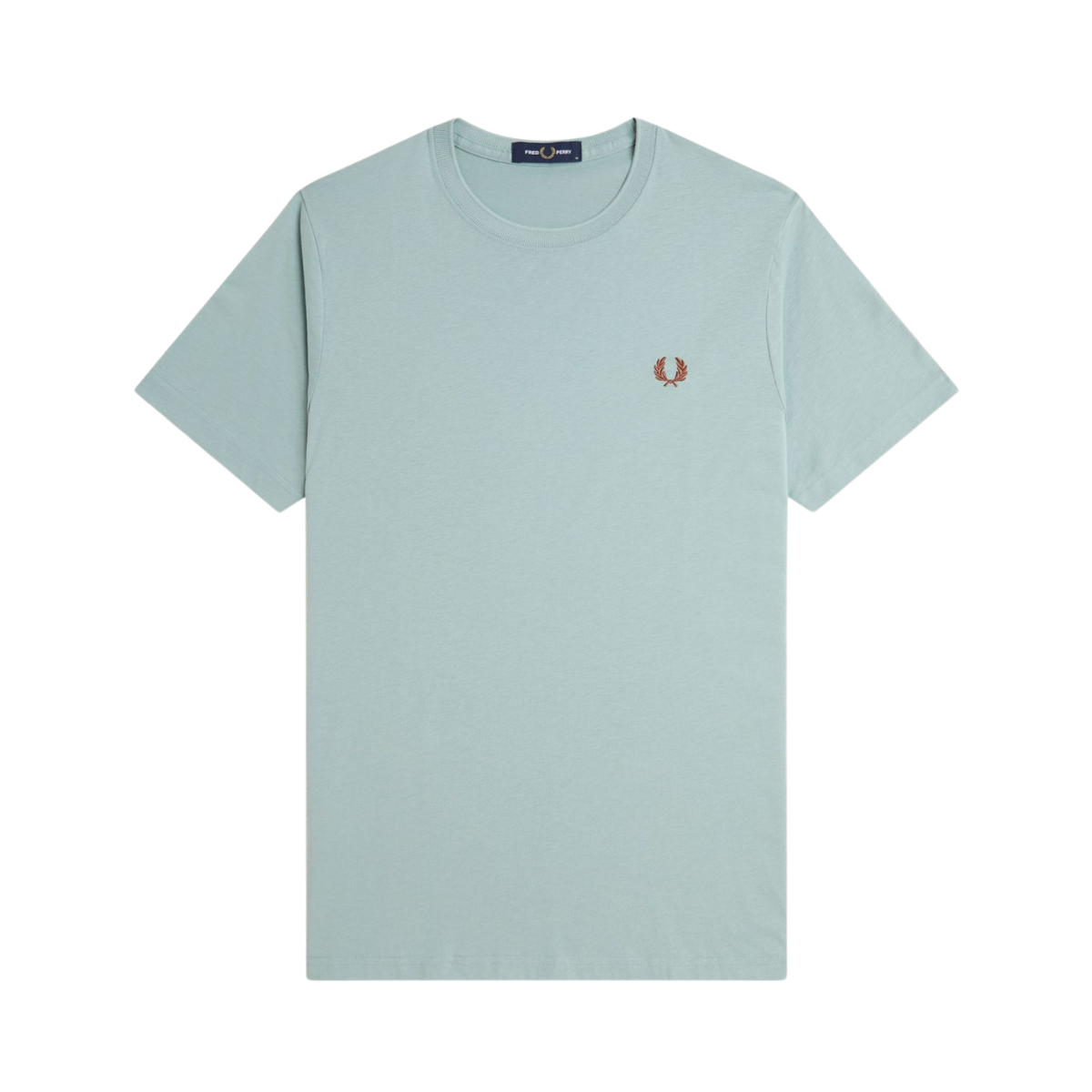 Crew Neck T-Shirt - Silver Blue