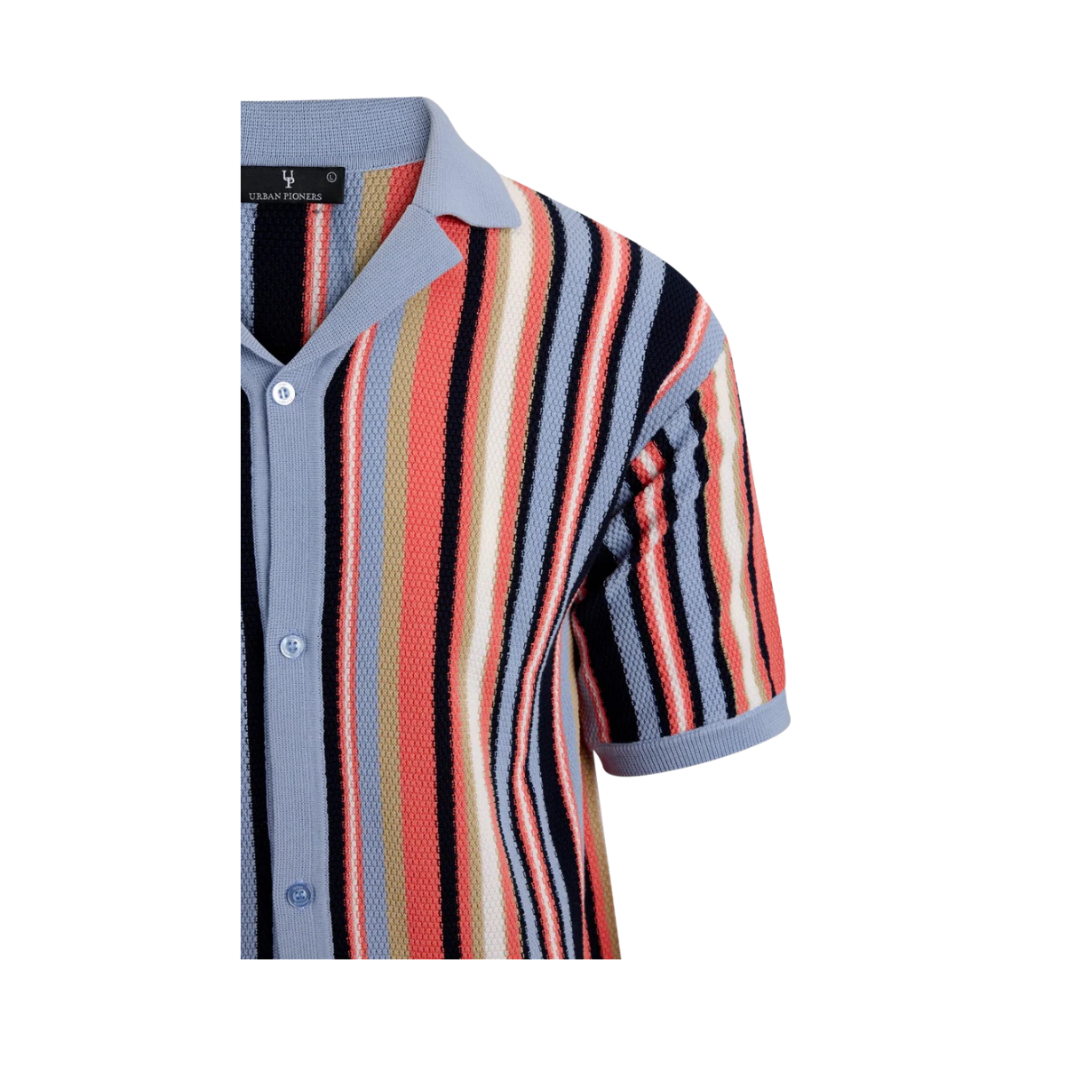 Armando SS Shirt - Light Blue Multi