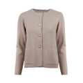 Stina Knit Cardigan - Beige
