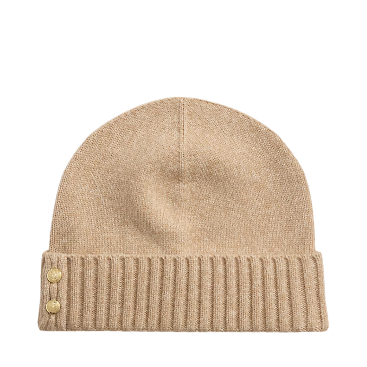 Crest Knit Hat - Camel
