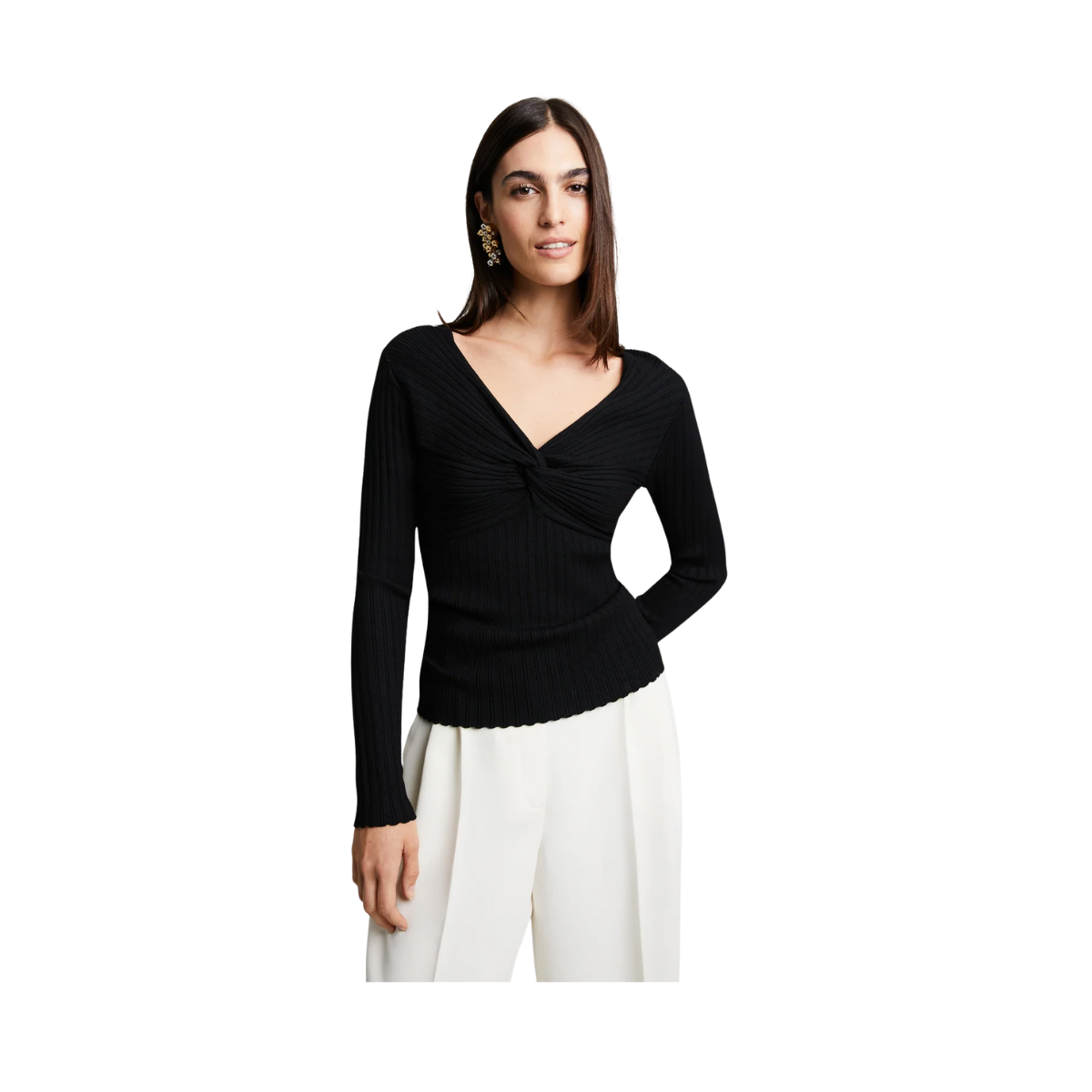 Polly Knit - BLACK