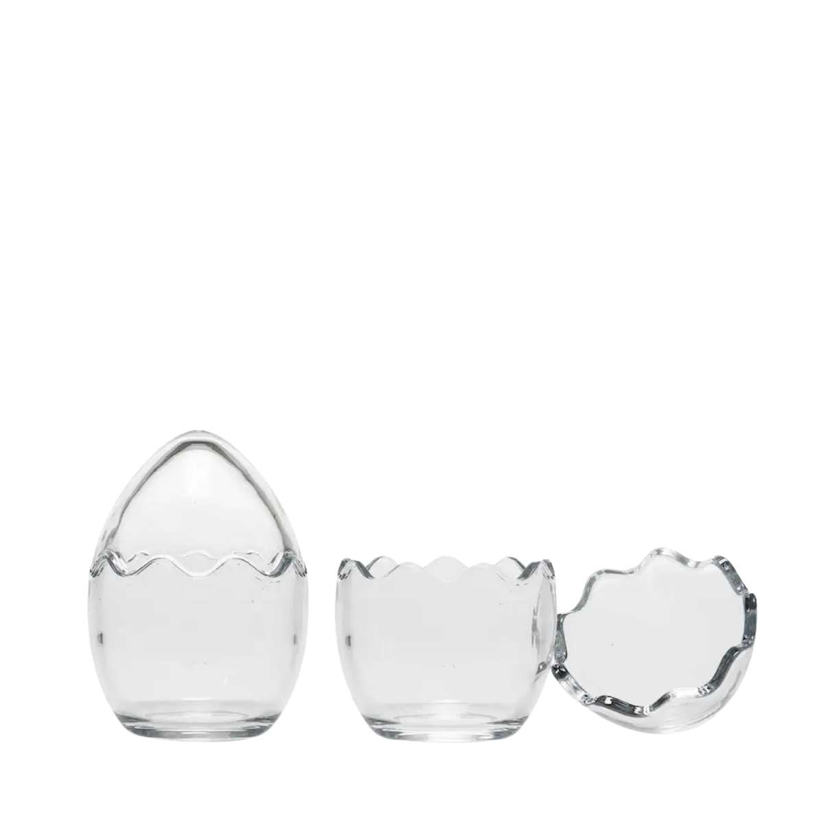 Äggskål Glas Candy Small - Glas