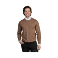 Crew Neck Sweater - Toffe Brown