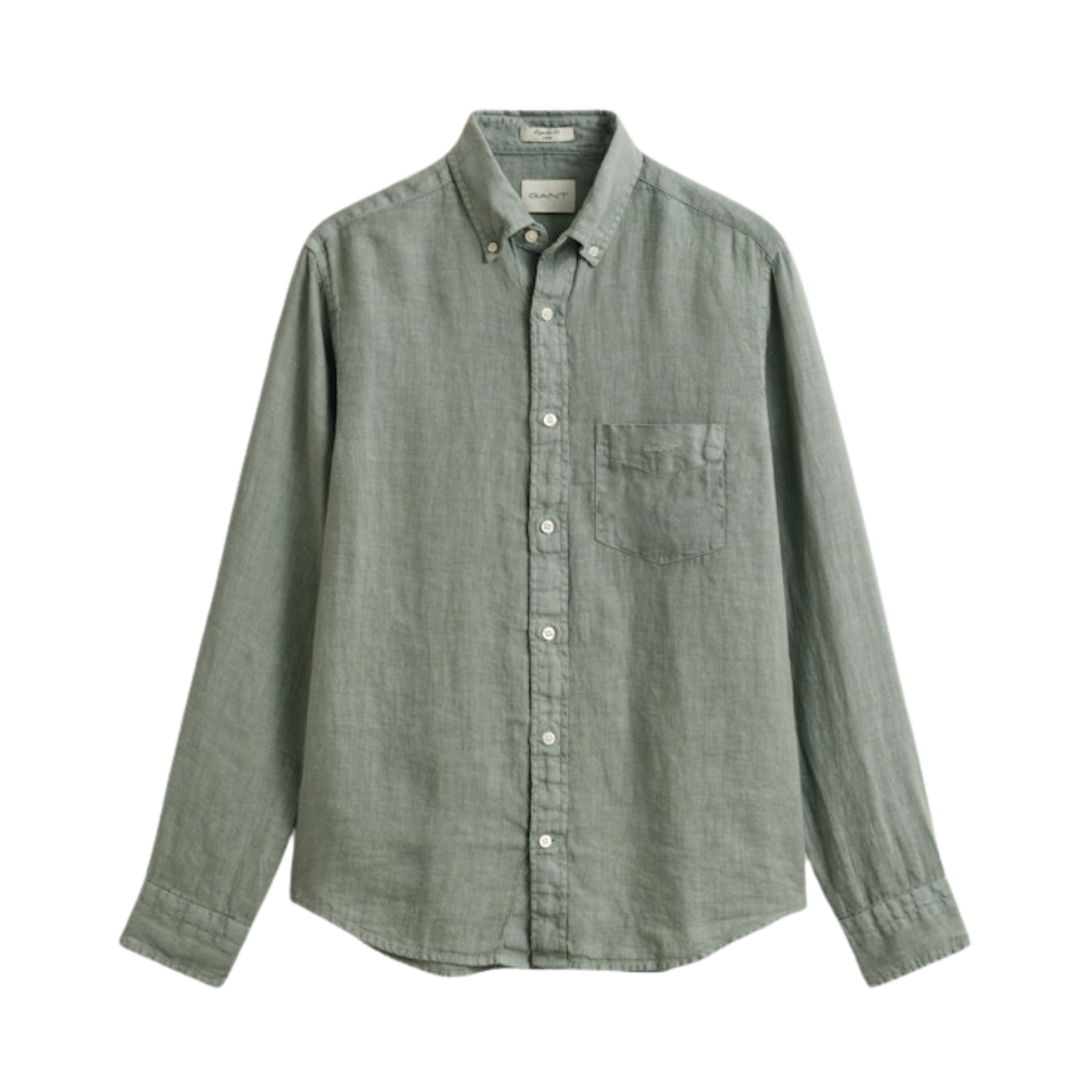 Gmnt Dyed Linen Shirt - Ceramic Grey