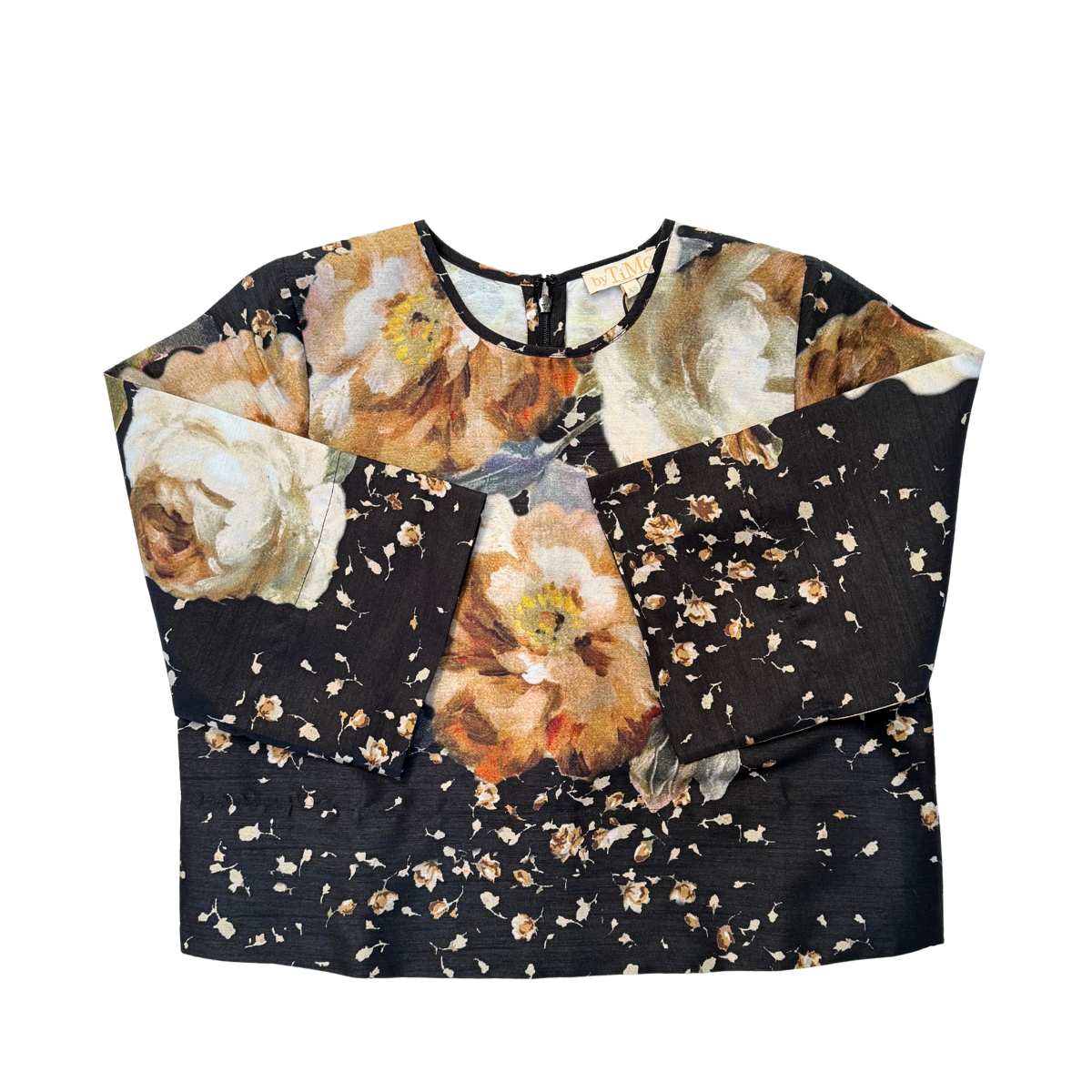 Taffeta Top - Dark Rose