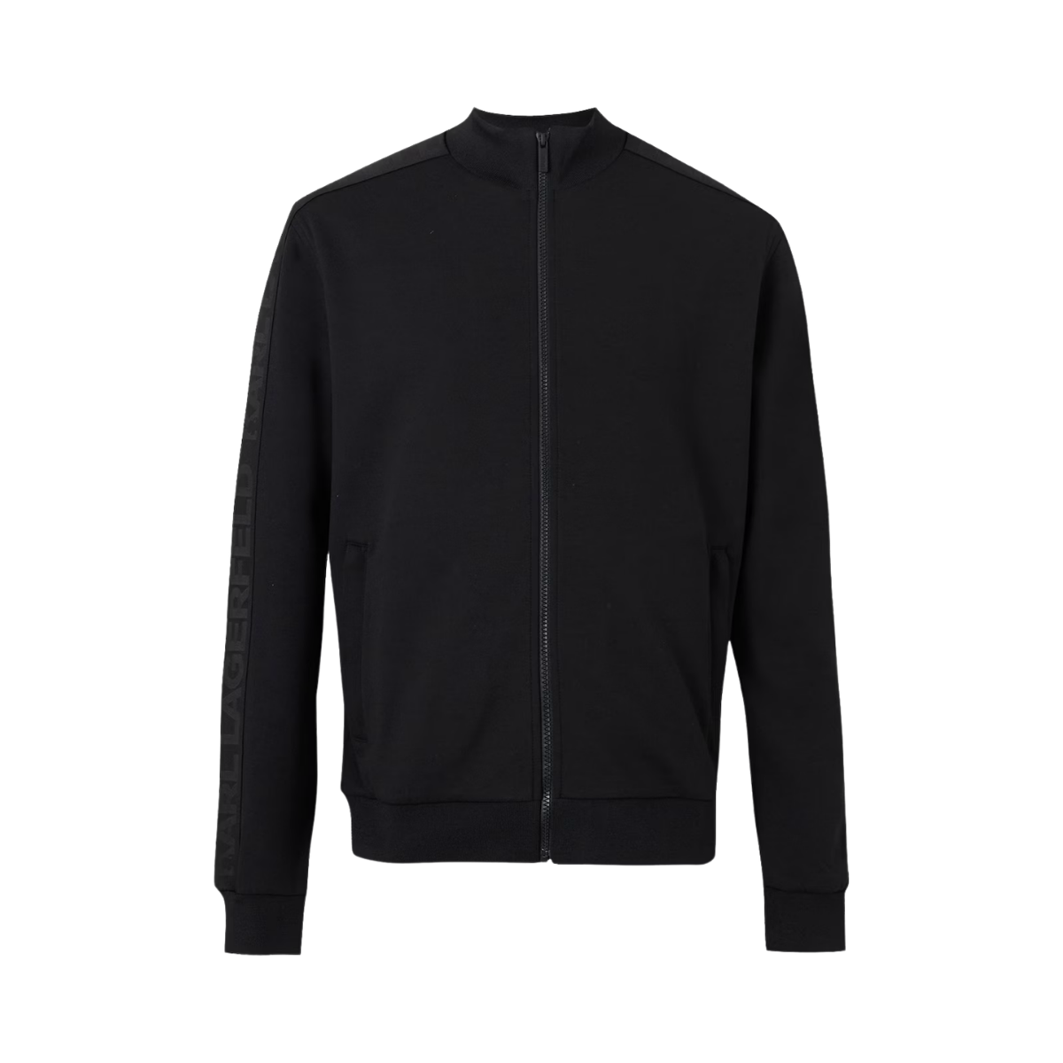 Sweat Zip Jacket - Black